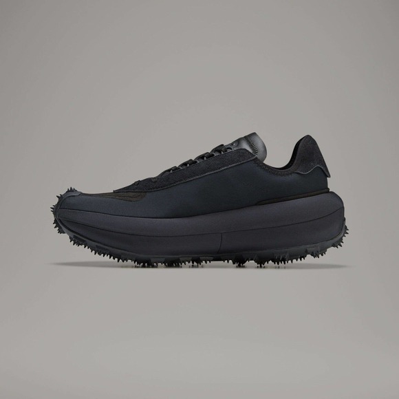 $450 Adidas Y-3 Yohji Yamamoto Makura Shoes Black Sneakers FZ6364 Mens Size 9.5 main image 4